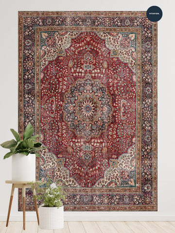 Vintage rug Halime Vera